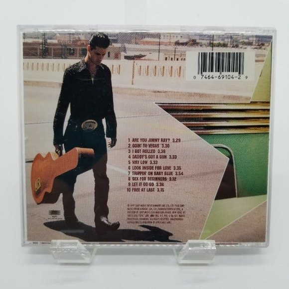 Vintage Music CD 90s Jimmy Ray Sony Music Entertainment Alt Indie - Picture 2 of 5